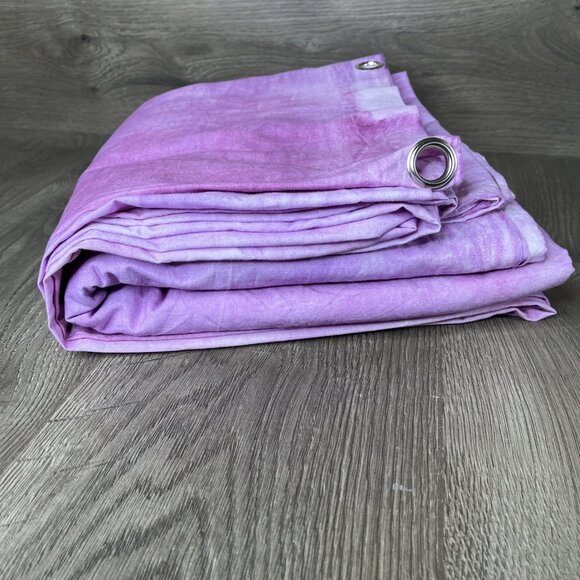 Crushed Muslin Background Purple Mist 15 x 18' by Amvona 100% cotton Grommets - Picture 6 of 7